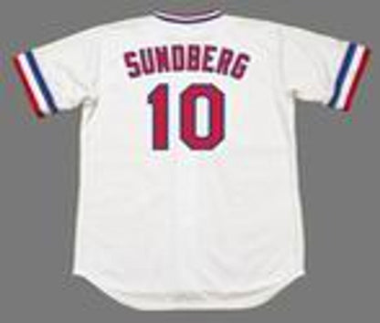 Texas Rangers Jim Sundberg Cooperstown MLB jersey front view