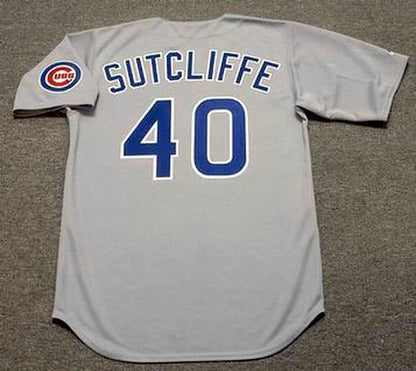 Chicago Cubs Rick Sutcliffe MLB jersey front view