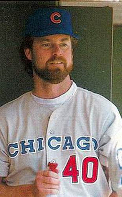 Chicago Cubs Rick Sutcliffe MLB jersey front view