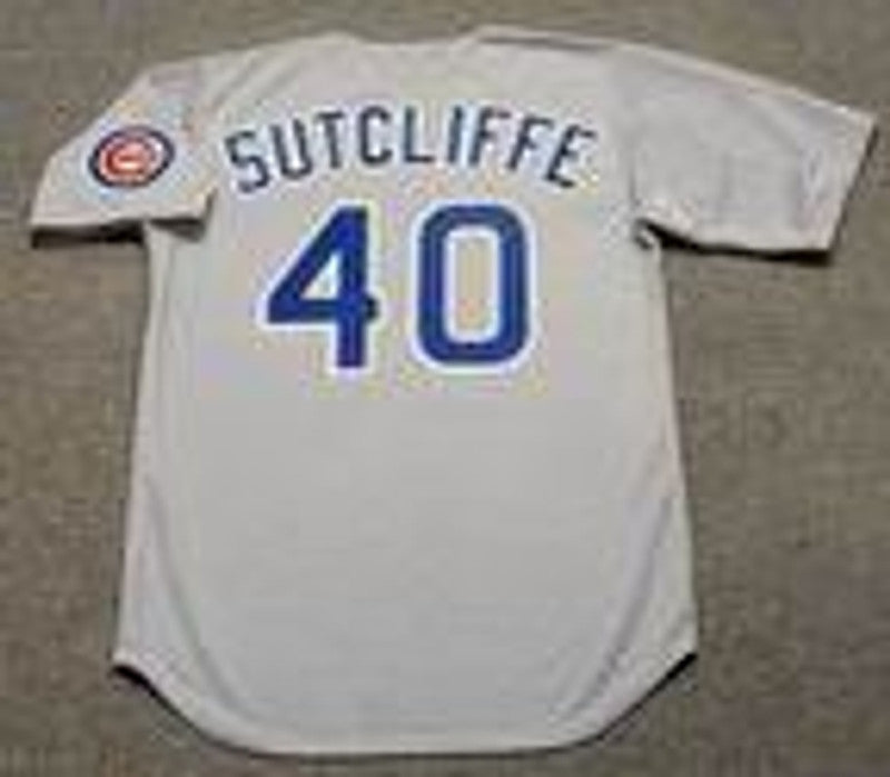 Chicago Cubs Rick Sutcliffe MLB jersey front view