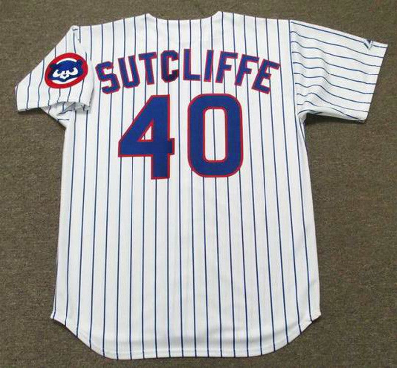 Chicago Cubs Rick Sutcliffe MLB jersey front view