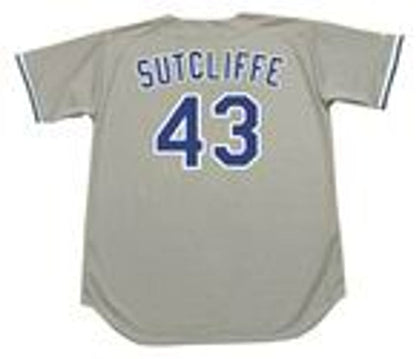 Los Angeles Dodgers Rick Sutcliffe MLB jersey front view