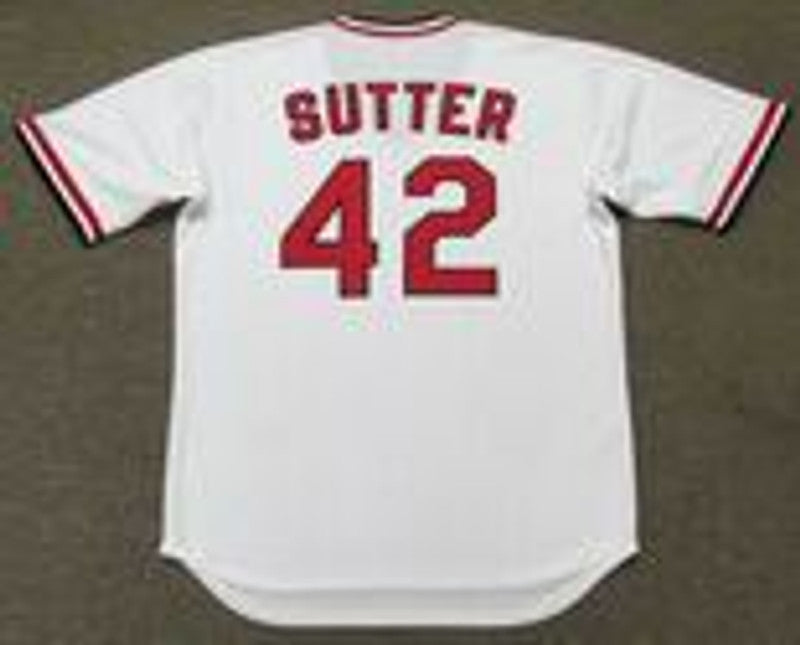 BS SLC 1982 Cooperstown Home Baseball Stitched Jersey, Vintage Baseball Jersey, Retro Sewn Jersey