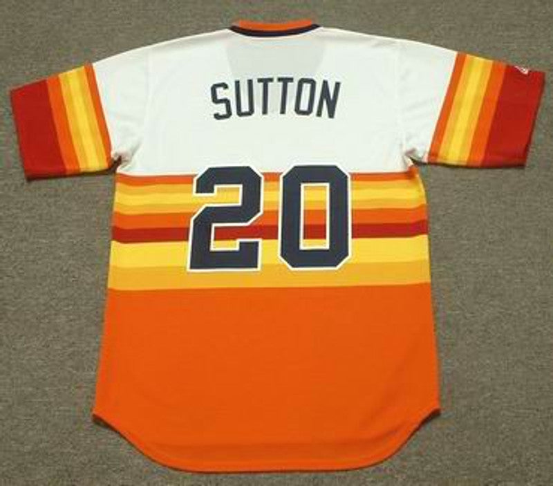 Houston Astros Don Sutton Cooperstown MLB jersey front view