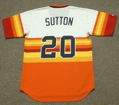 Houston Astros Don Sutton Cooperstown MLB jersey front view