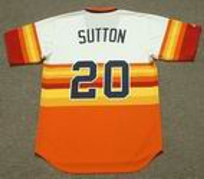 Houston Astros Don Sutton Cooperstown MLB jersey front view