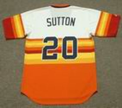 Houston Astros Don Sutton Cooperstown MLB jersey front view