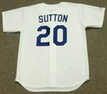 Los Angeles Dodgers Don Sutton Cooperstown MLB jersey front view