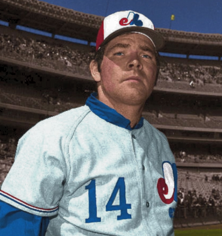 Montreal Expos Ron Swoboda Cooperstown MLB jersey front view