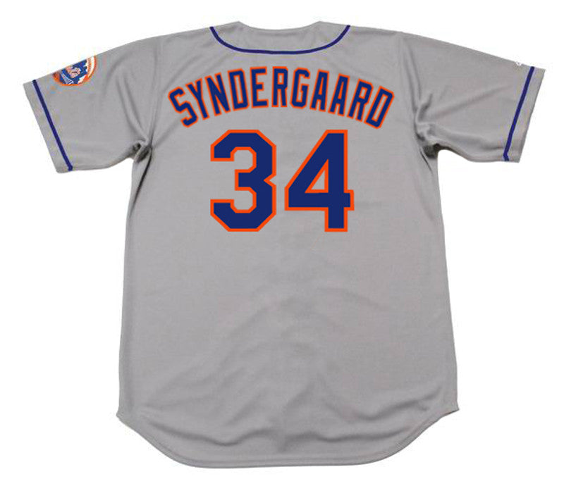 New York Mets Noah Syndergaard MLB jersey front view