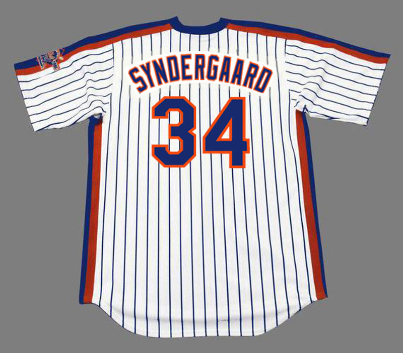 New York Mets Noah Syndergaard MLB jersey front view