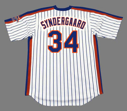 New York Mets Noah Syndergaard MLB jersey front view