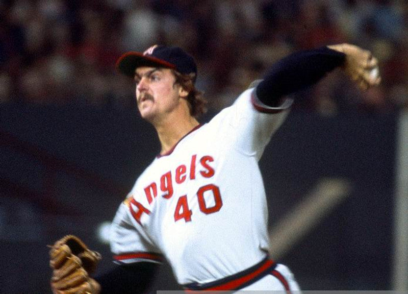 Frank Tanana California Angels 1978 Home Throwback Baseball Jersey jersey front view