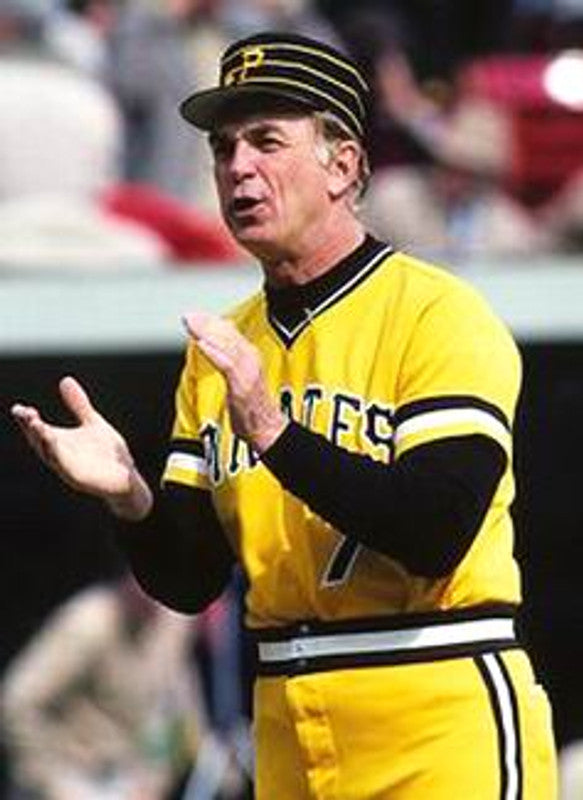 Pittsburgh Pirates Chuck Tanner Cooperstown MLB jersey front view