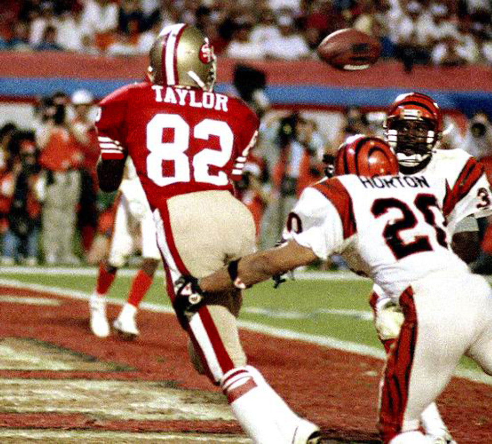 San Francisco 49ers John Taylor NFL jersey front view