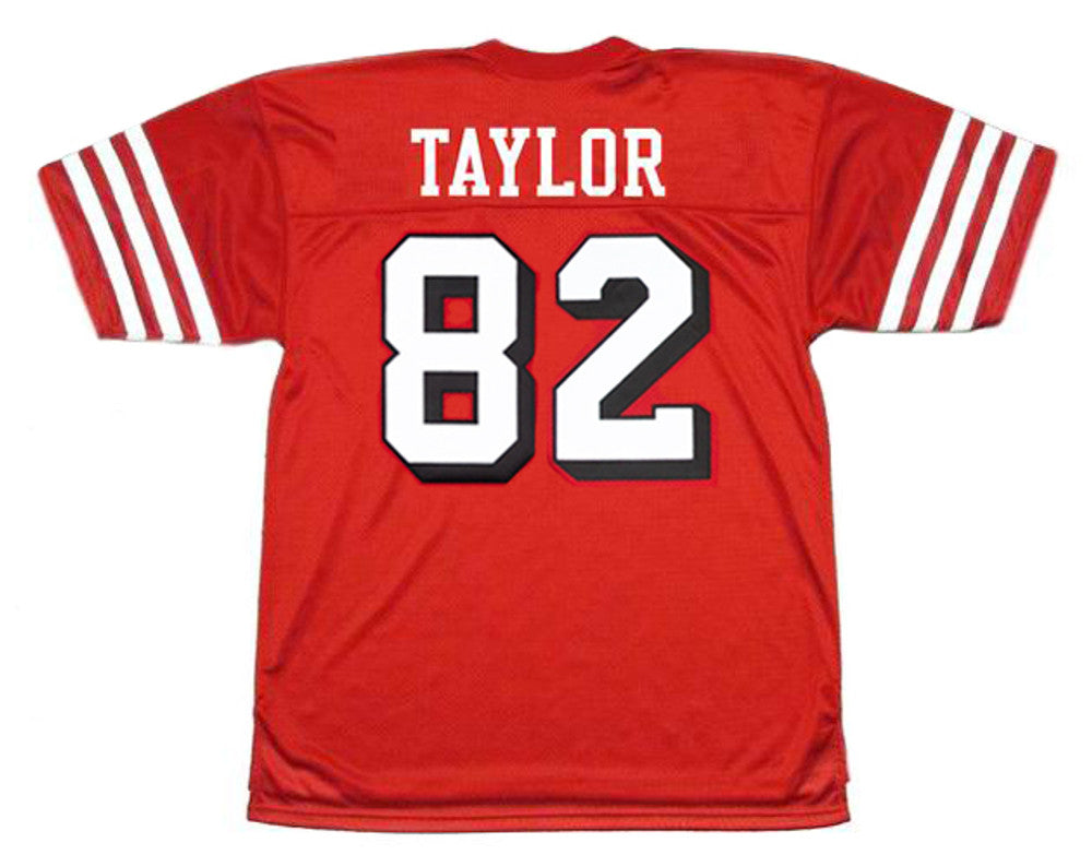 San Francisco 49ers John Taylor NFL jersey front view