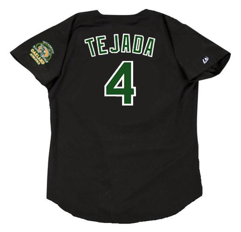 Oakland Athletics Miguel Tejada MLB jersey front view