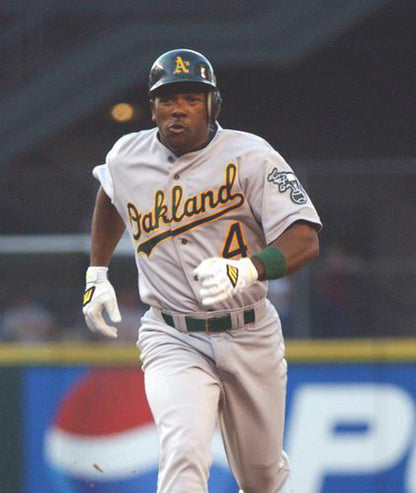 Oakland Athletics 2000s Name Number MLB jersey front view