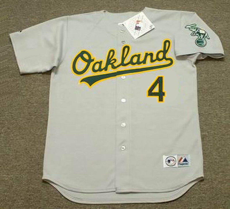 Oakland Athletics Miguel Tejada MLB jersey front view