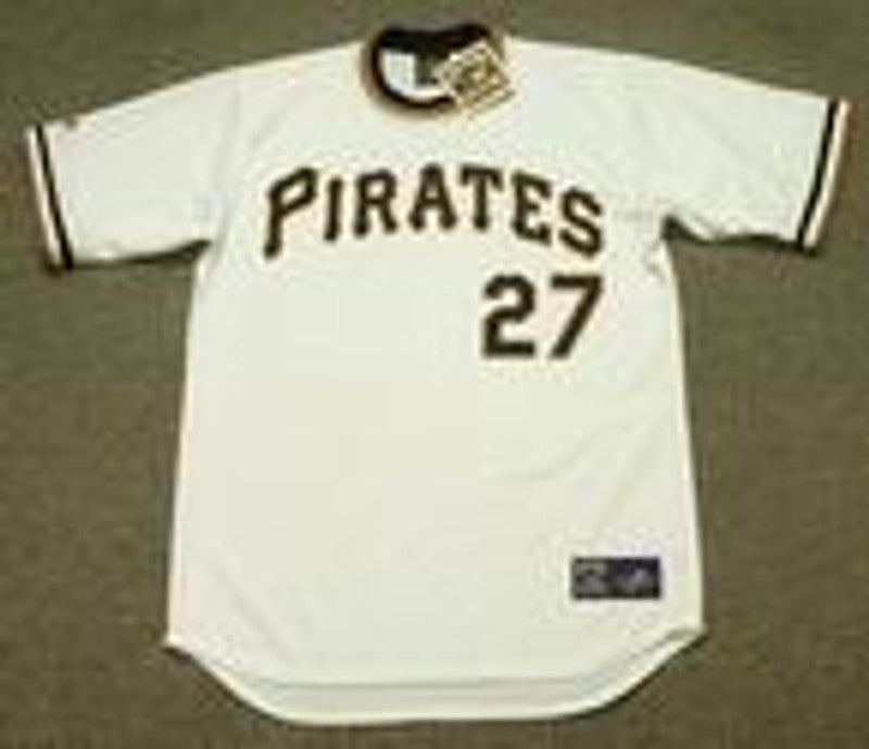 Pittsburgh Pirates Kent Tekulve Cooperstown MLB jersey front view