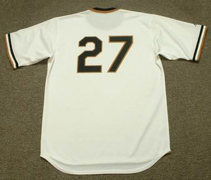 Pittsburgh Pirates Kent Tekulve Cooperstown MLB jersey front view