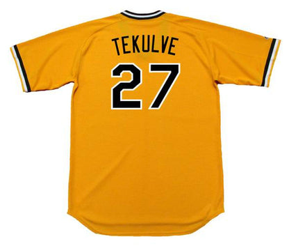 Pittsburgh Pirates Kent Tekulve Cooperstown MLB jersey front view