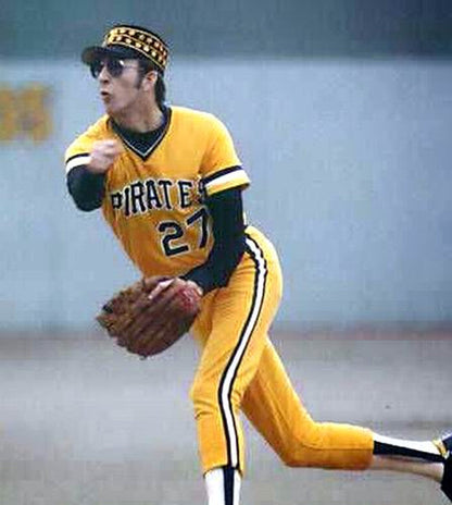 Pittsburgh Pirates Kent Tekulve Cooperstown MLB jersey front view
