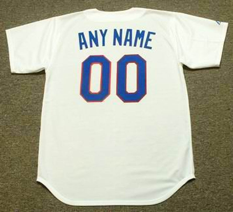 Texas Rangers 1990s Cooperstown Name Number MLB jersey front view