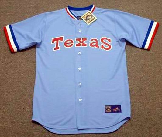 Texas Rangers Lenny Randle 1970s Cooperstown MLB jersey front view