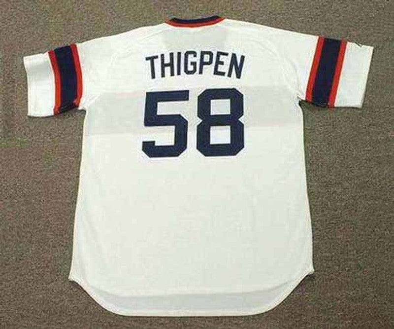 Chicago White Sox Bobby Thigpen MLB jersey front view