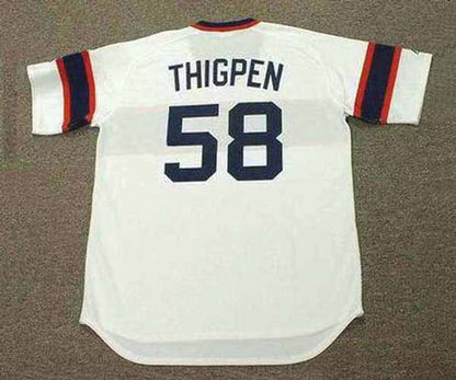 Chicago White Sox Bobby Thigpen MLB jersey front view