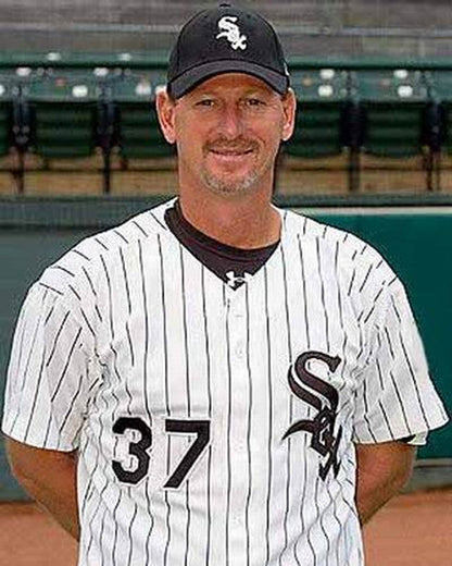 Chicago White Sox Bobby Thigpen MLB jersey front view