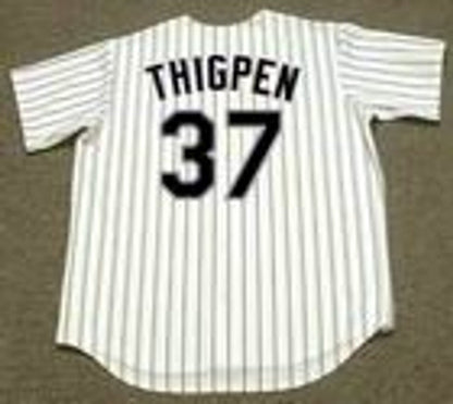 Chicago White Sox Bobby Thigpen MLB jersey front view