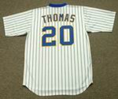 GT MB Milwaukee 1982 Cooperstown Home Stitched Jersey, Vintage Baseball Jersey, Retro Sewn Jersey