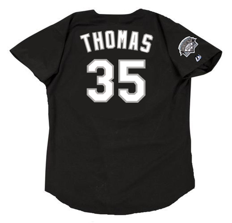Chicago White Sox Frank Thomas MLB jersey front view