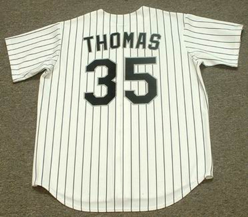 Chicago White Sox Frank Thomas MLB jersey front view