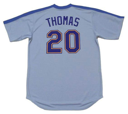 GT SM 1984 Cooperstown Away Baseball Stitched Jersey, Vintage Baseball Jersey, Retro Sewn Jersey