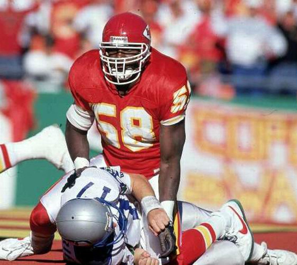 Kansas City Chiefs Derrick Thomas NFL jersey front view