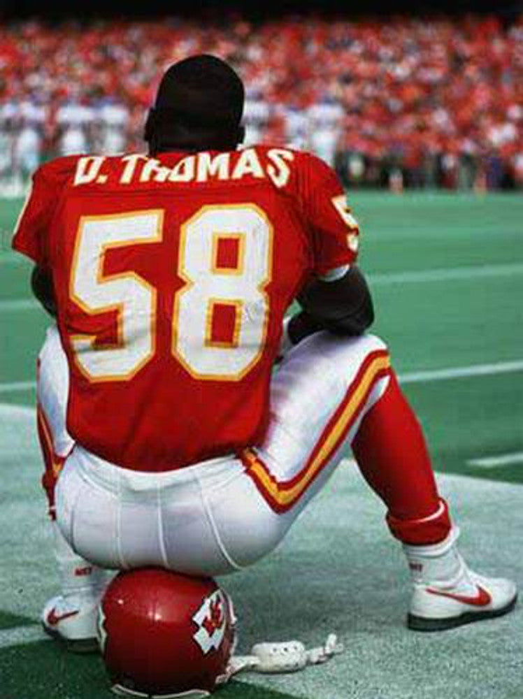 Kansas City Chiefs Derrick Thomas NFL jersey front view