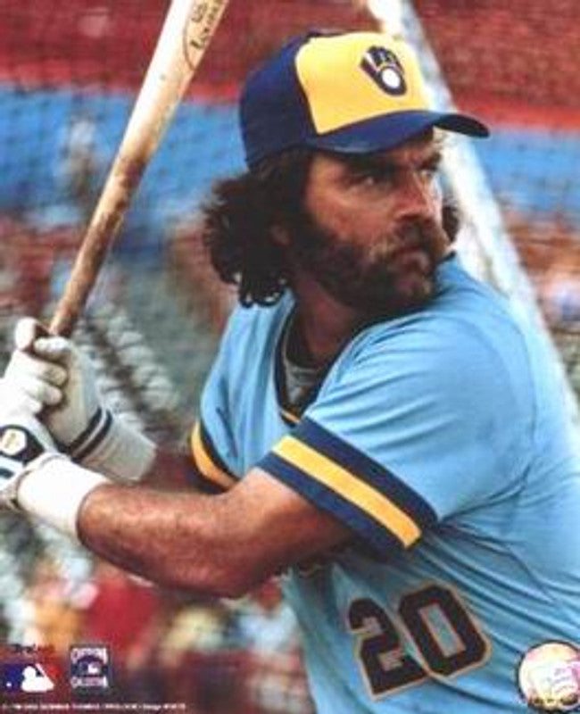 Milwaukee Brewers Gorman Thomas Cooperstown MLB jersey front view