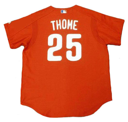 Philadelphia Phillies Jim Thome MLB jersey front view