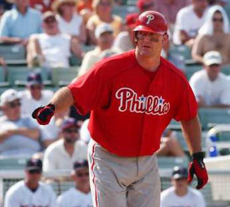 Philadelphia Phillies Jim Thome MLB jersey front view