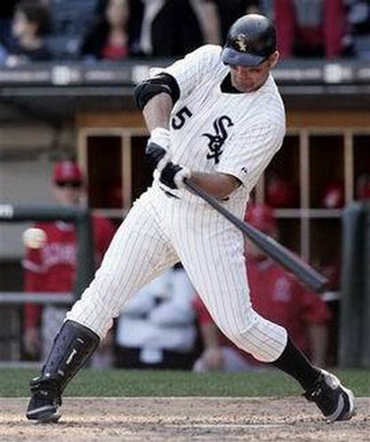 Chicago White Sox Jim Thome MLB jersey front view