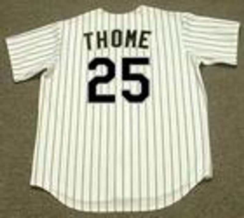 Chicago White Sox Jim Thome MLB jersey front view
