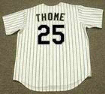 Chicago White Sox Jim Thome MLB jersey front view