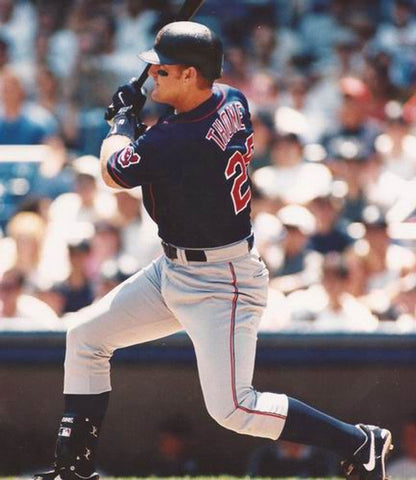 Cleveland Indians Jim Thome MLB jersey front view