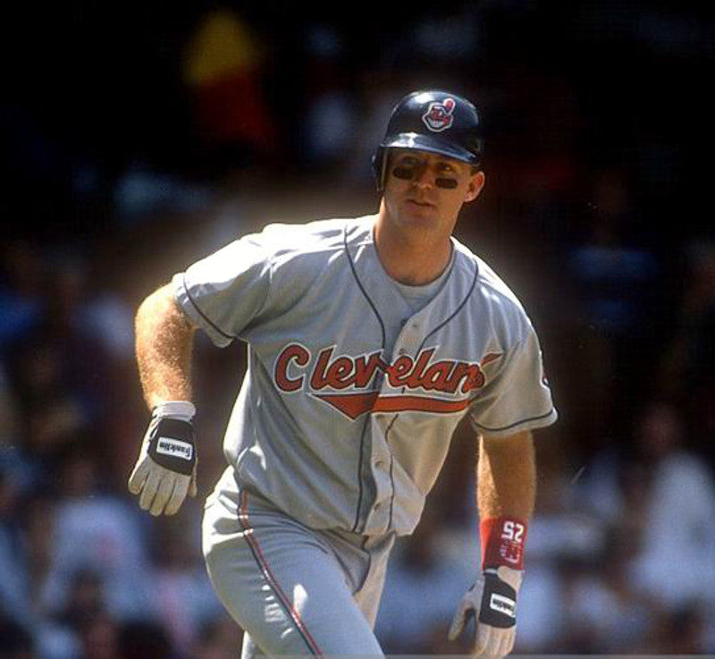 Cleveland Indians Jim Thome MLB jersey front view