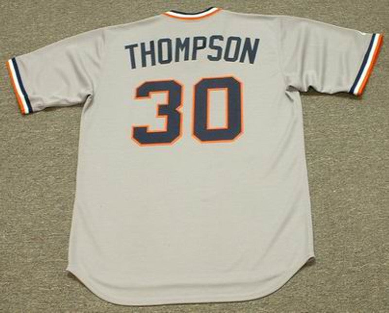 Detroit Tigers Jason Thompson Cooperstown MLB jersey front view