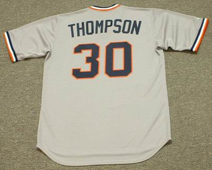 Detroit Tigers Jason Thompson Cooperstown MLB jersey front view