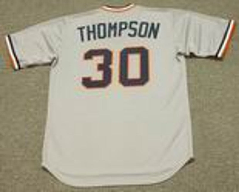 Detroit Tigers Jason Thompson Cooperstown MLB jersey front view